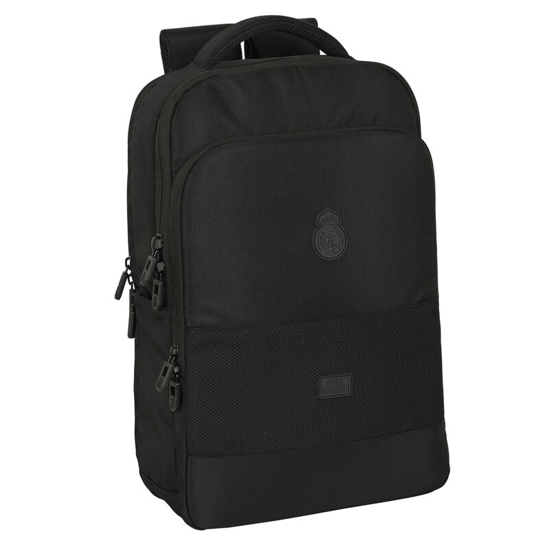 Mochila negra Real Madrid SAFTA de 44 cm