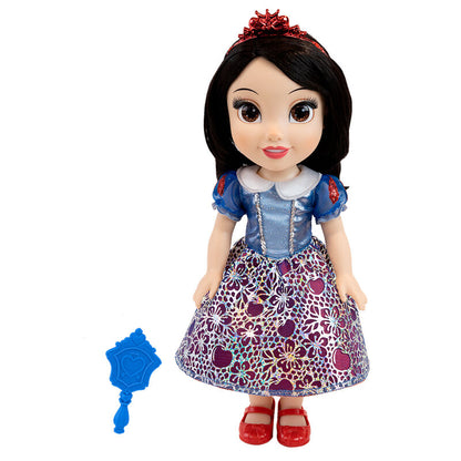 Muñeca Disney de Blancanieves de 38 cm con vestido azul y dorado y accesorio espejo - 2