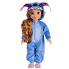 Muñeca Disney Stitch ily 4Ever de 45 cm con conjunto azul
