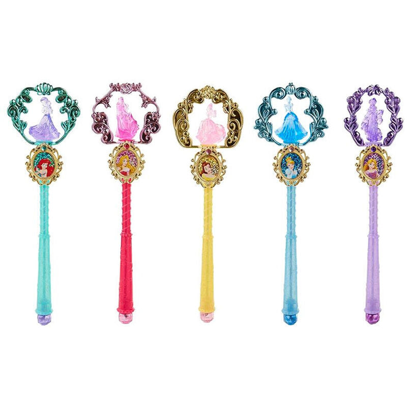 Varitas surtidas de Princesas Disney con diseños ornamentales