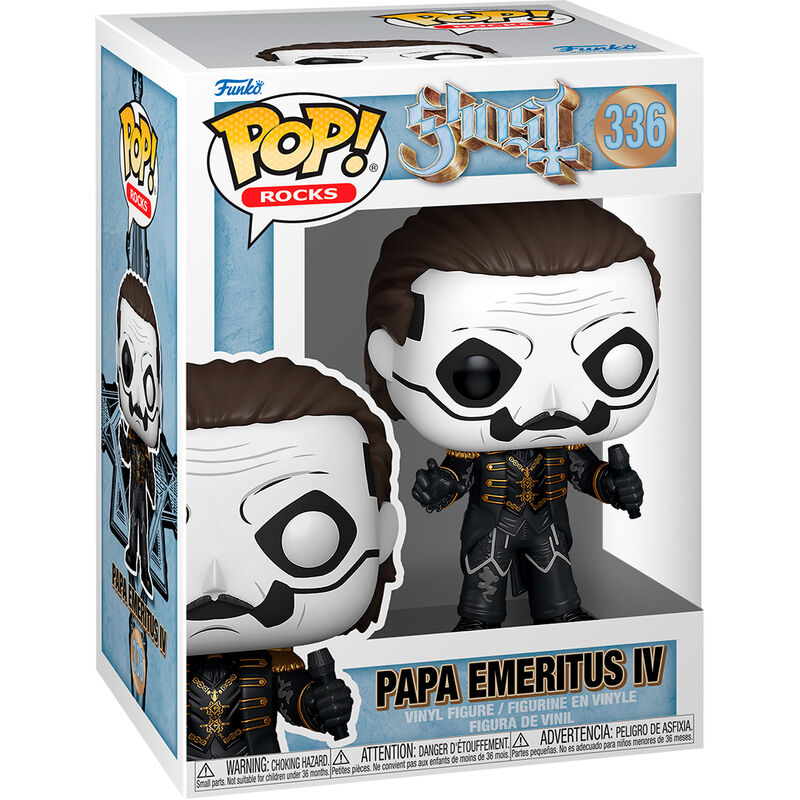 Figura Funko POP! Rocks de Ghost Papa Emeritus IV con micrófono - 2