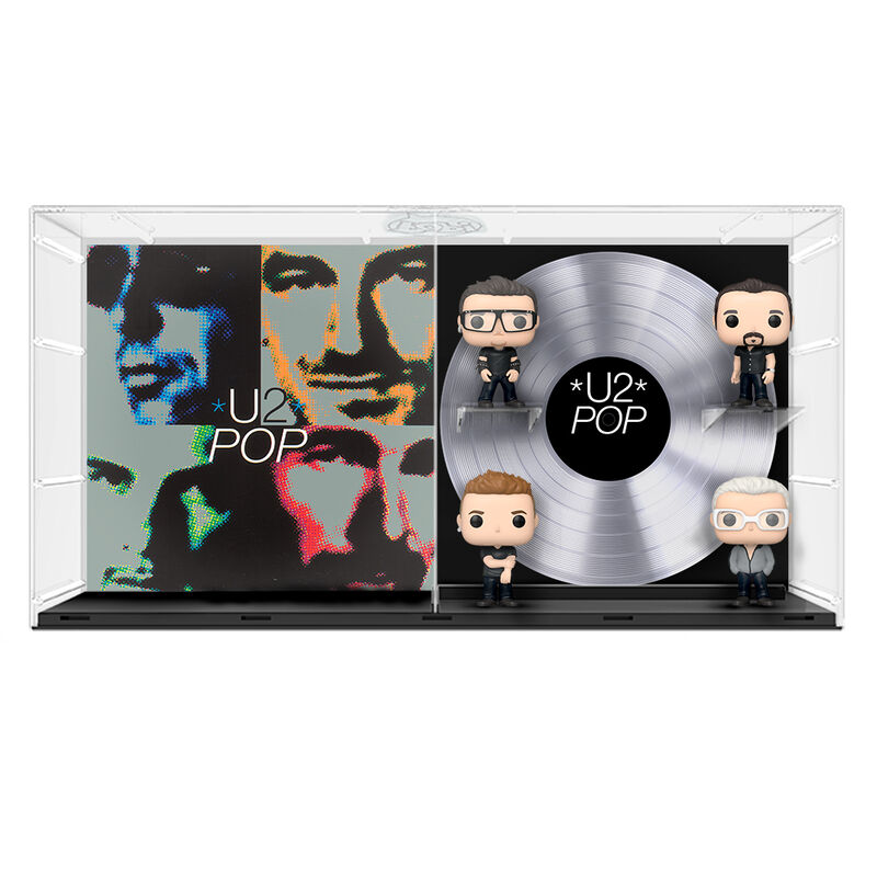 Funko POP! Albums Deluxe de U2 con cuatro figuras y disco plateado