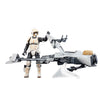 Figura Star Wars de Scout Trooper y Grogu con Speeder Bike