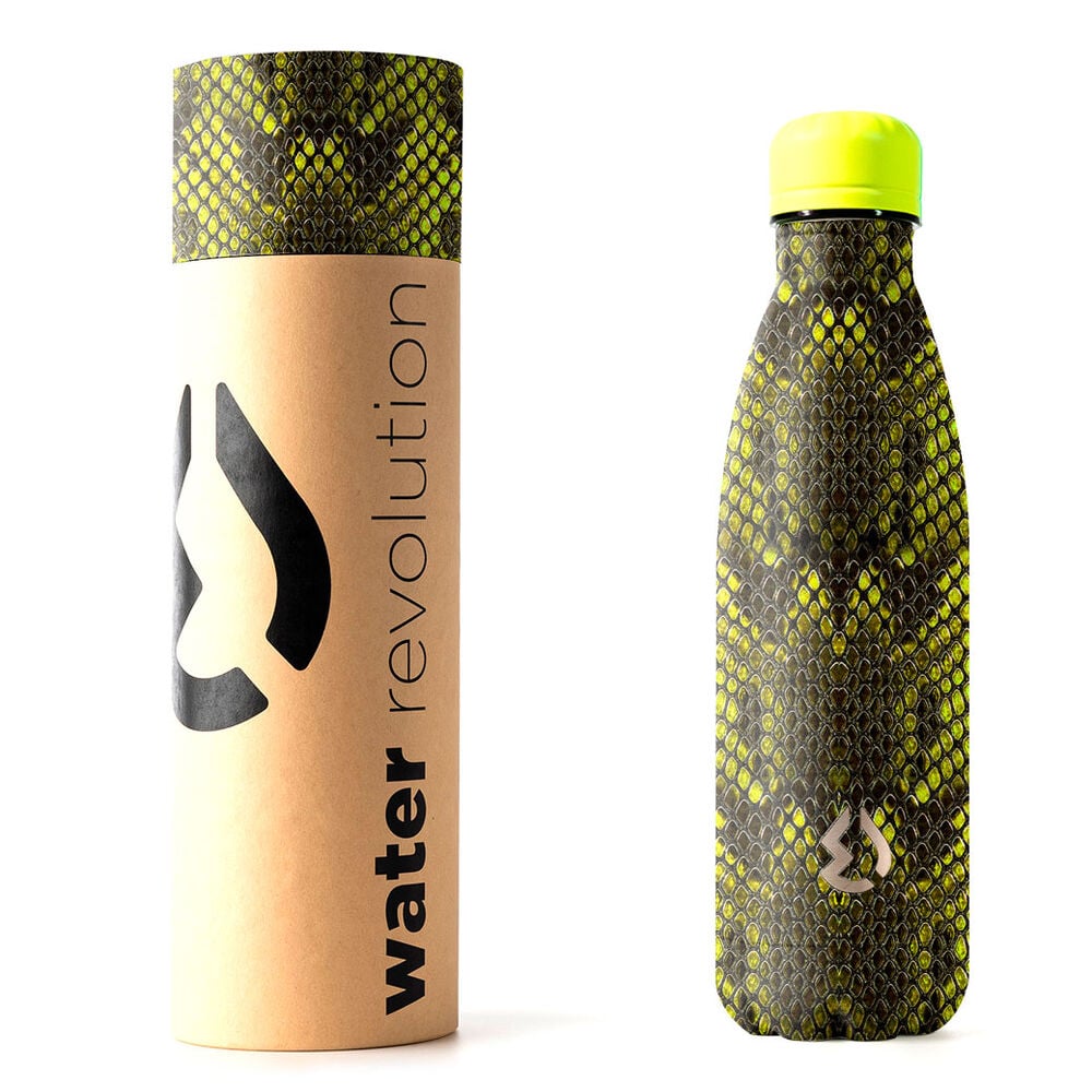 Botella térmica Serpiente WATER REVOLUTION de 500 ml con estampado de escamas