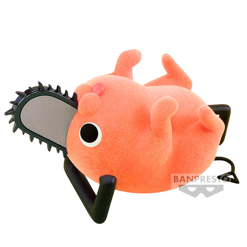 Figura Pochita Fluffy Puffy de Chainsaw Man con motosierra - 2