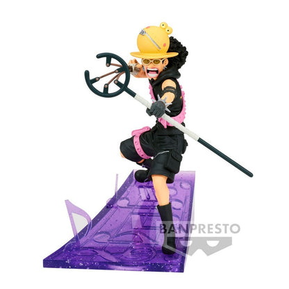 Figura de Usopp de One Piece Film Red en pose de acción
