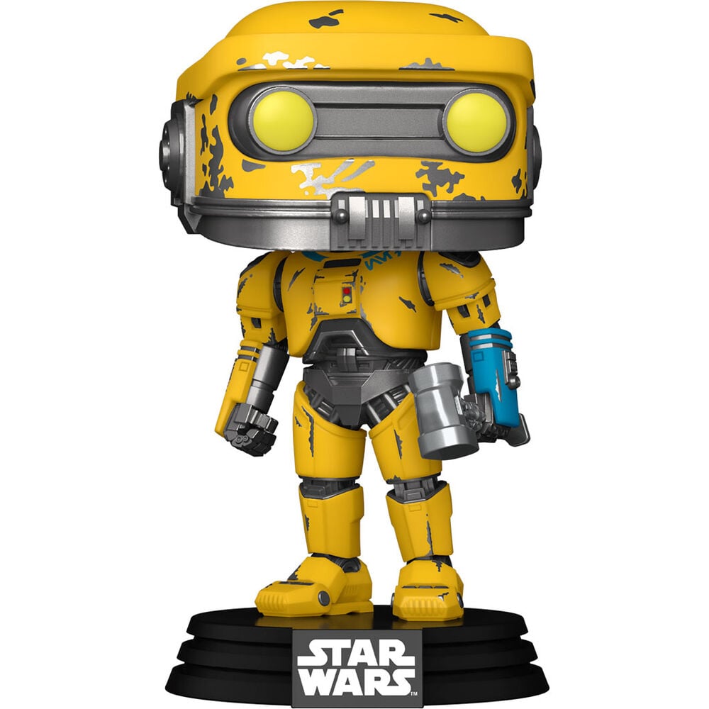Figura Funko POP! de NED-B de Obi-Wan Kenobi en color amarillo
