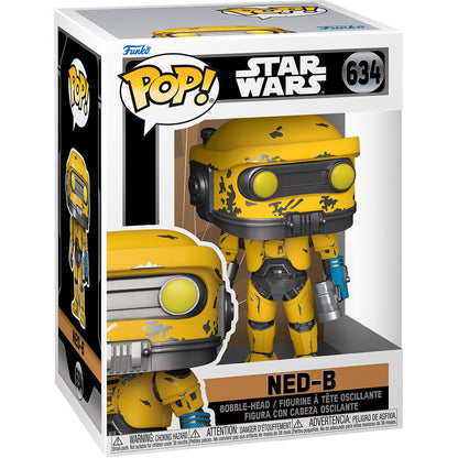 Figura Funko POP! de NED-B de Obi-Wan Kenobi en color amarillo - 2