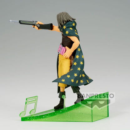 Figura de Yassopp de One Piece Film Red con rifle y capa de estrellas - 4