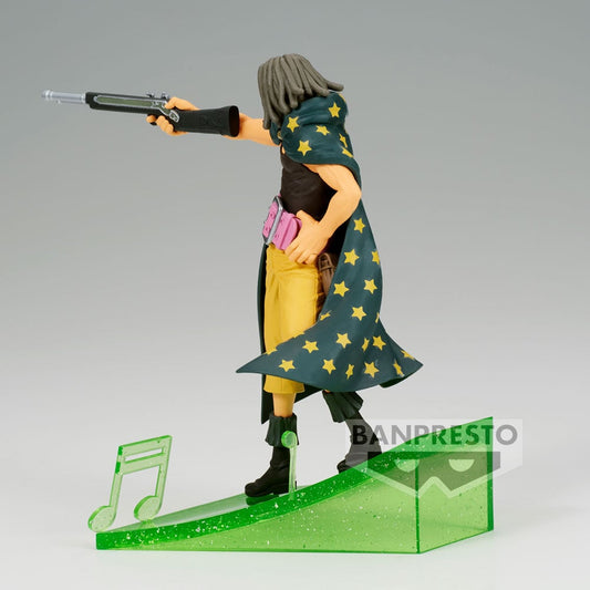 Figura de Yassopp de One Piece Film Red con rifle y capa de estrellas - 4