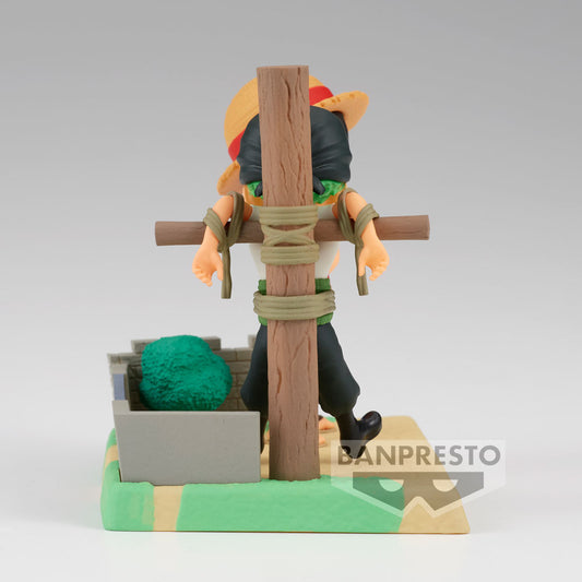 Figura Banpresto de Luffy y Zoro de One Piece Log Stories - 5