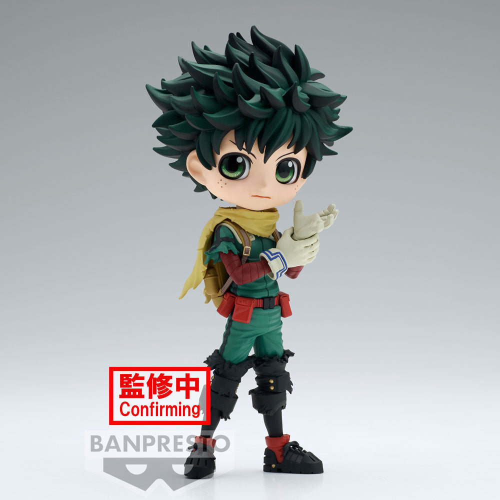 Figura Q Posket de Izuku Midoriya con atuendo de héroe - 3
