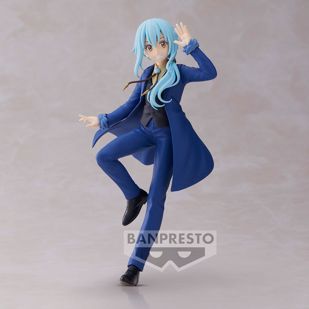 Figura de Rimuru Tempest con traje azul y pose dinámica - 2