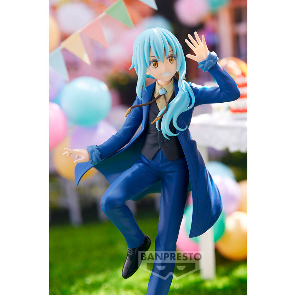 Figura de Rimuru Tempest con traje azul y pose dinámica - 6