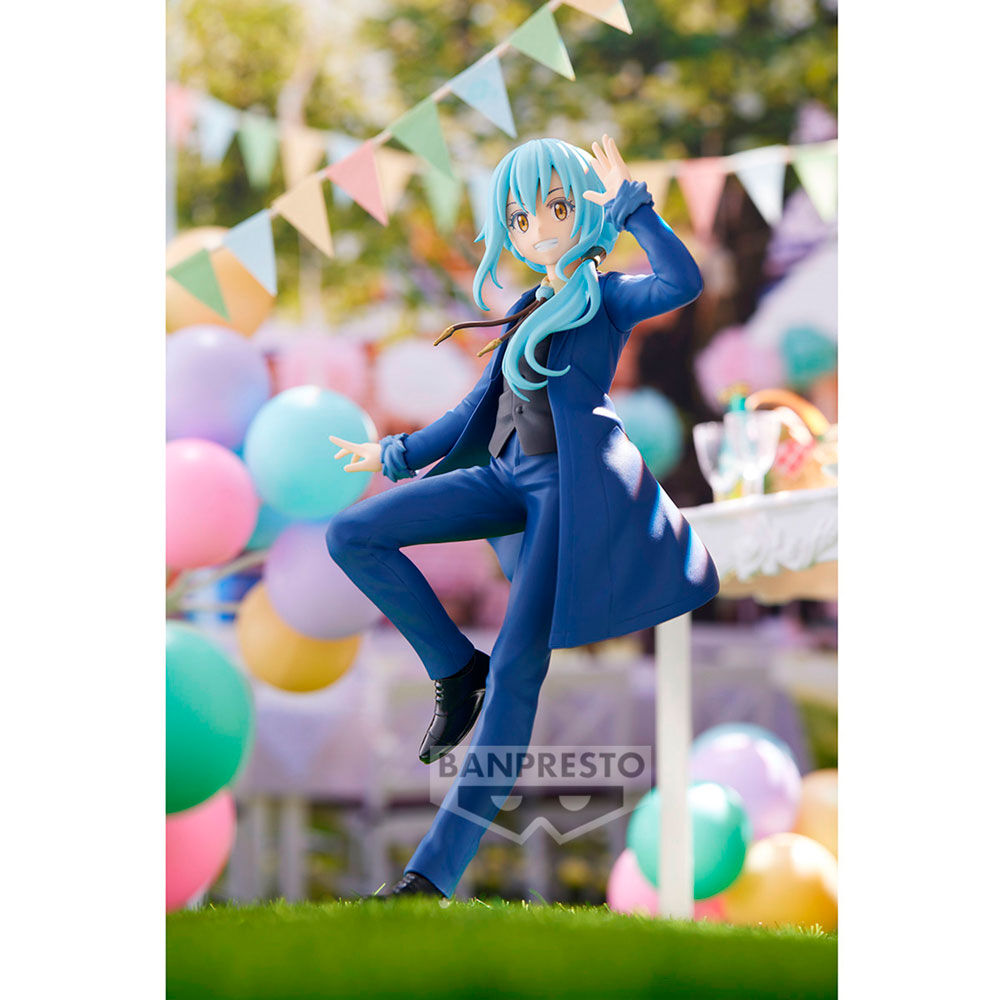 Figura de Rimuru Tempest con traje azul y pose dinámica - 7