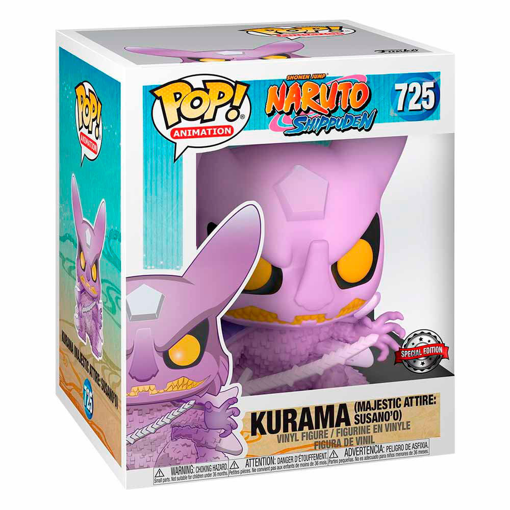 Figura Funko POP! de Kurama Susano'o de Naruto Shippuden en caja
