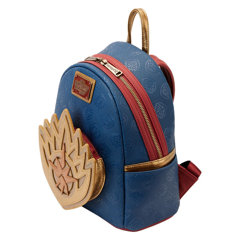 Mochila azul Ravager Badge de Guardianes de la Galaxia 3 Marvel Loungefly - 3
