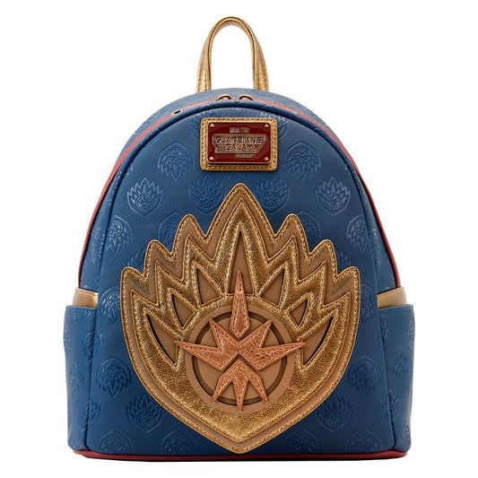 Mochila azul Ravager Badge de Guardianes de la Galaxia 3 Marvel Loungefly