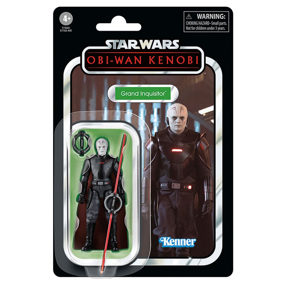 Figura articulada del Grand Inquisitor de Star Wars con sable láser rojo - 3