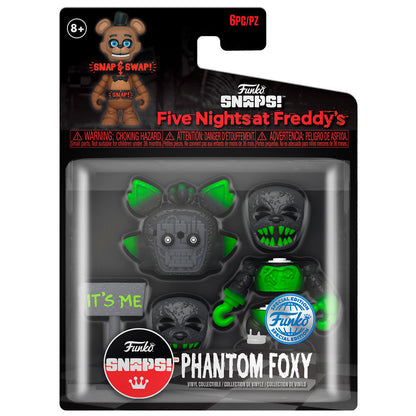 Figura Funko Snaps! Phantom Foxy Exclusive de Five Nights at Freddy’s