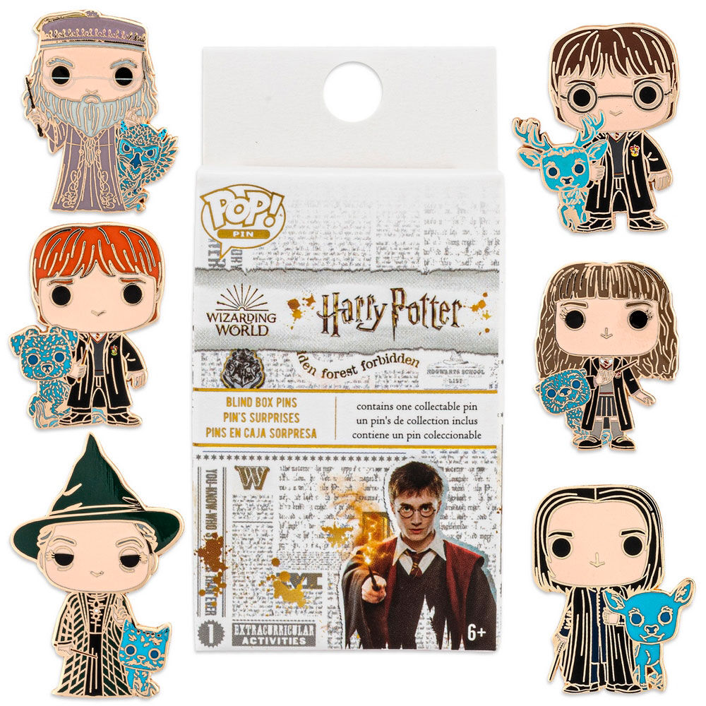 Blind box Loungefly con pin esmaltado sorpresa de Harry Potter