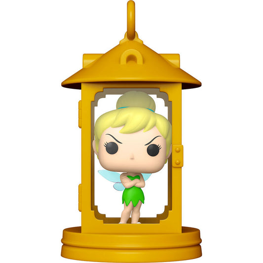 Figura Funko POP! de Campanilla dentro de una linterna amarilla