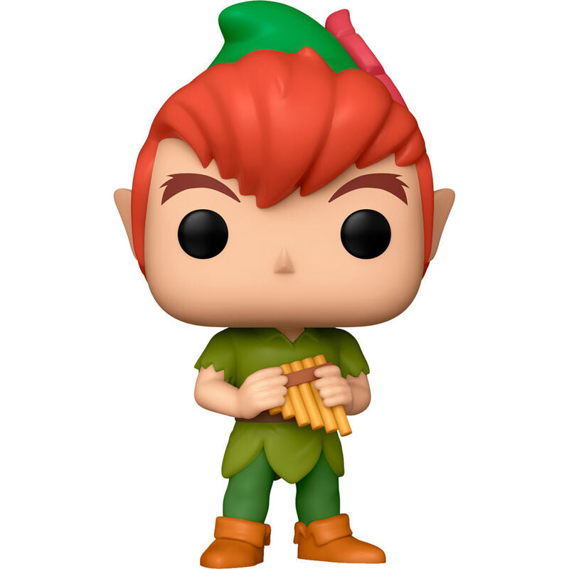 Figura Funko POP! de Peter Pan con flauta en caja Disney - 2