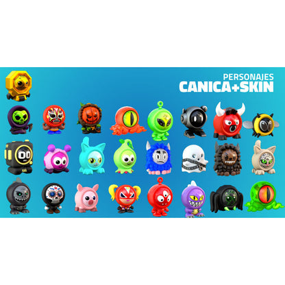 Set Freak Marbles con 6 canicas y 6 skins - 7