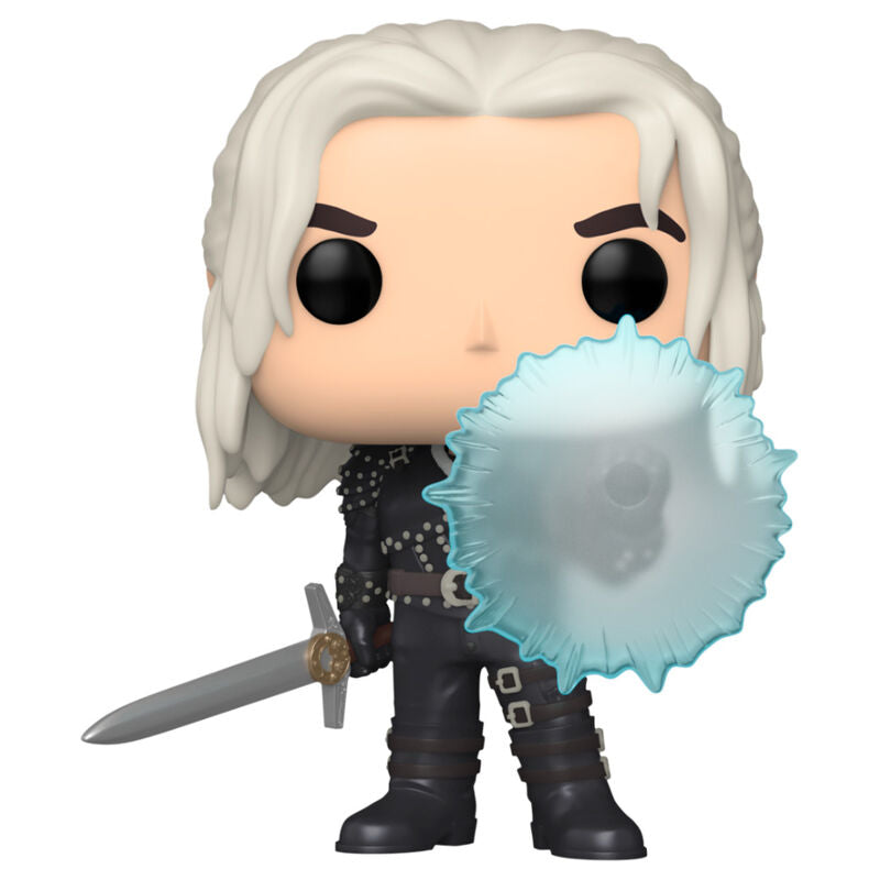 Figura Funko POP! de Geralt de The Witcher con escudo azul - 2