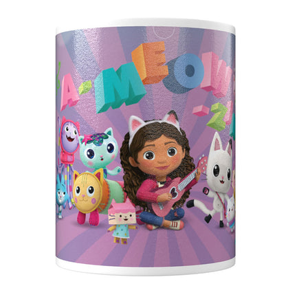 Hucha cilíndrica de Gabby's Dollhouse con Gabby y personajes - 2