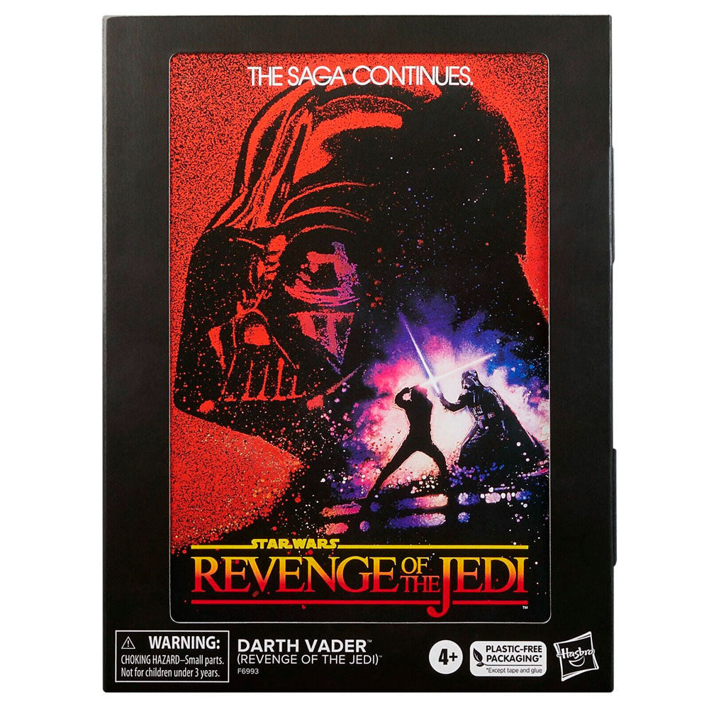 Figura articulada de Darth Vader Star Wars de 15 cm con espada láser roja - 6