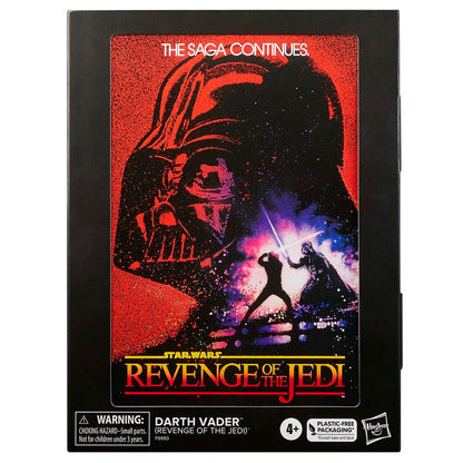 Figura articulada de Darth Vader Star Wars de 15 cm con espada láser roja - 6