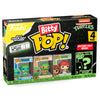 Pack Funko Bitty Pop! de Tortugas Ninja con Leonardo, Michelangelo, April O’Neil y figura misteriosa