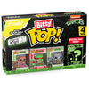 Blíster Funko Bitty Pop! de Tortugas Ninja con cuatro figuras