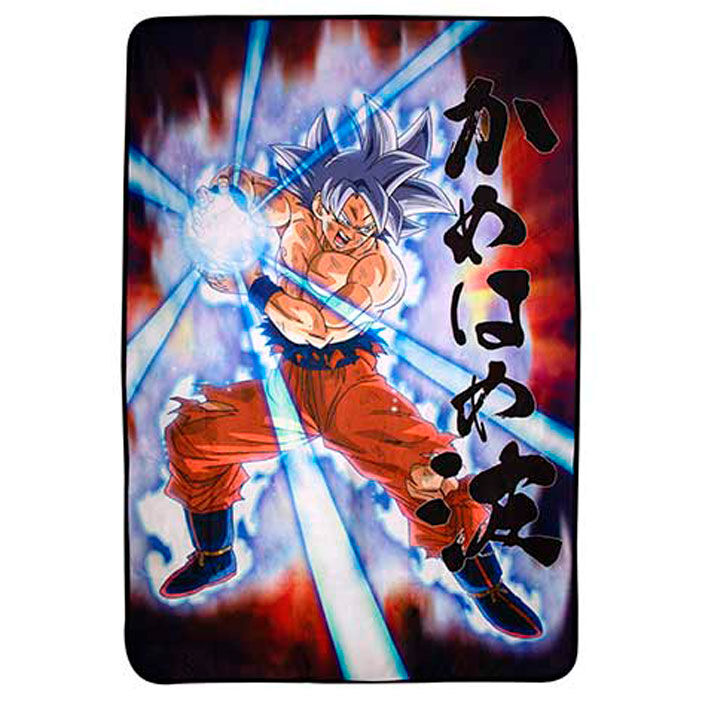 Manta de Goku de Dragon Ball Super con efectos de energía