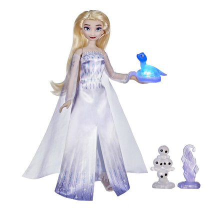 Muñeca Elsa de Frozen 2 con accesorios Snowgies y Bruni - 3