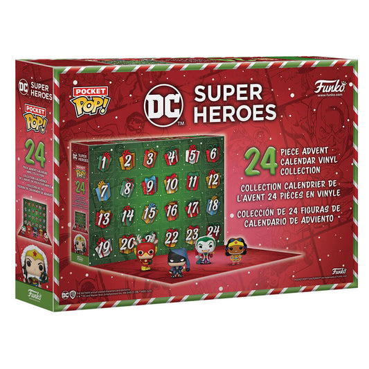 Calendario de Adviento FUNKO Pocket POP! DC Comics con 24 figuras - 3