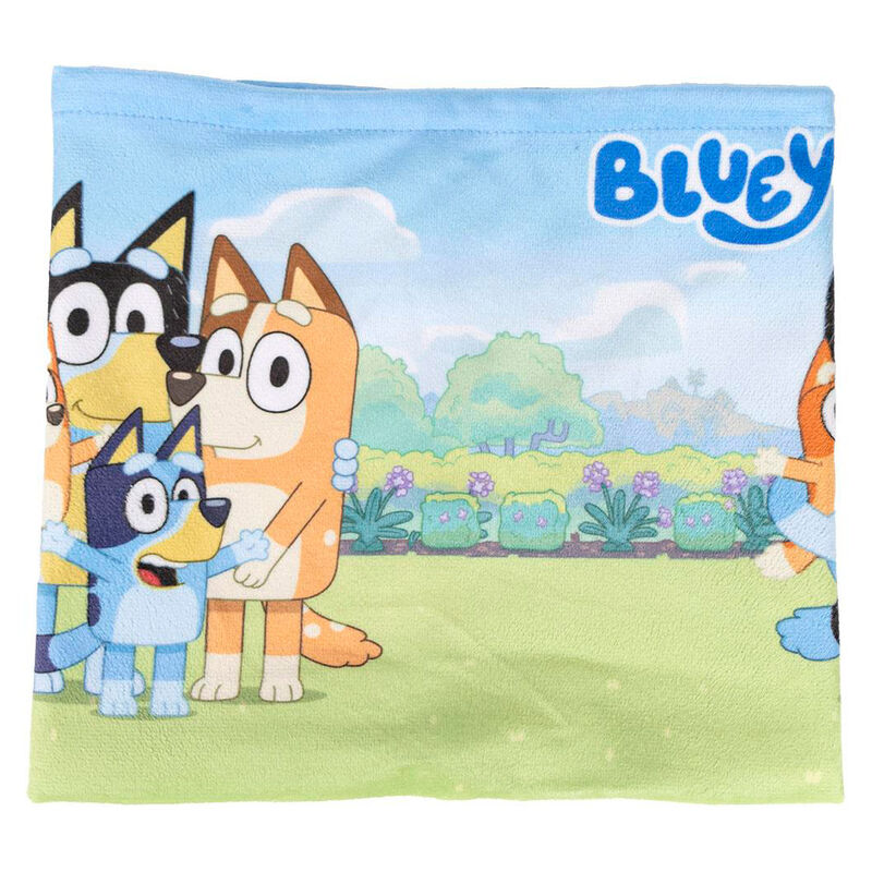Braga de cuello infantil Bluey con personajes de la serie
