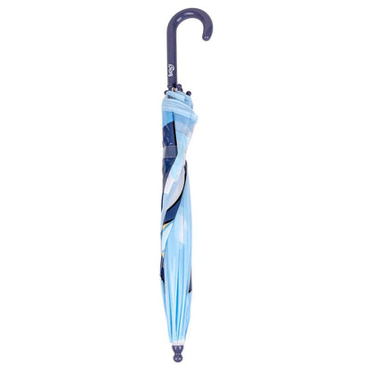 Paraguas burbuja transparente Bluey con mango curvo azul - 2