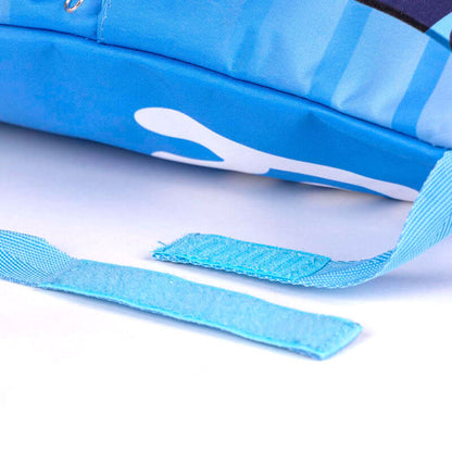 Saco azul de Bluey con bolsillo frontal y cordón - 3
