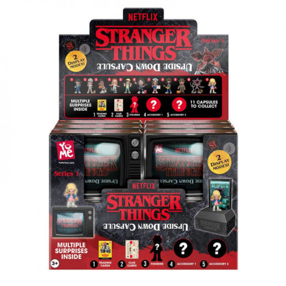 Cápsulas sorpresa Stranger Things de YUME TOYS con figuras de 6,5 cm - 5