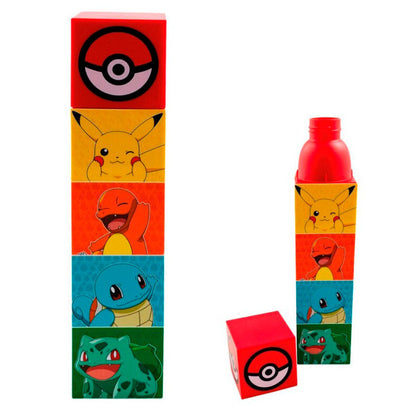 Cantimplora Pokémon de 650 ml con Pikachu, Charmander, Squirtle y Bulbasaur - 2