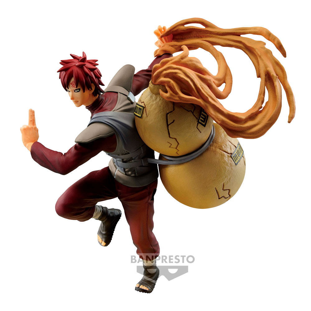 Figura de Gaara de Naruto Shippuden con su calabaza de arena