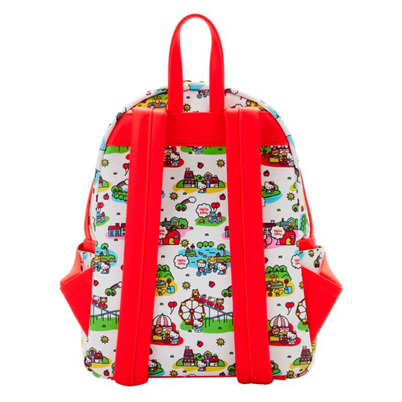 Mochila Loungefly de Hello Kitty con estampado de feria y noria frontal - 2