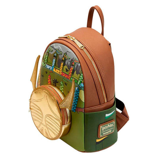Mochila Loungefly de Harry Potter con Snitch Dorada - 2