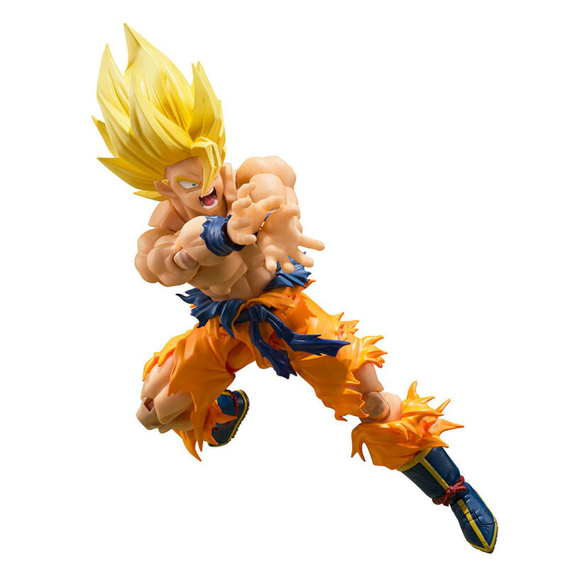 Figura Super Saiyan Son Goku S.H.Figuarts con cabello dorado - 2