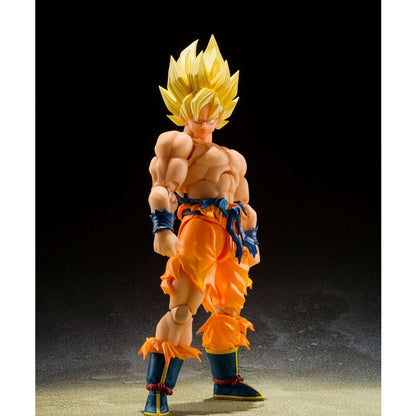 Figura Super Saiyan Son Goku S.H.Figuarts con cabello dorado