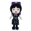 Peluche de Miércoles Wednesday con vestido negro