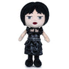 Peluche de Miércoles Wednesday con vestido negro