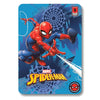 Manta polar azul de Spider-Man Marvel con telarañas